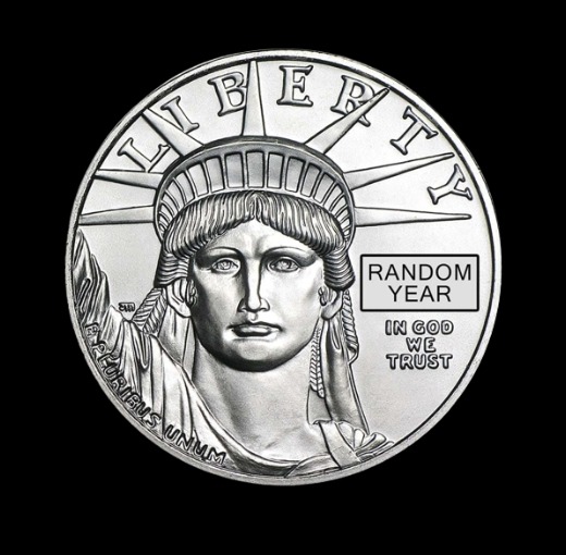 Platinum coin
